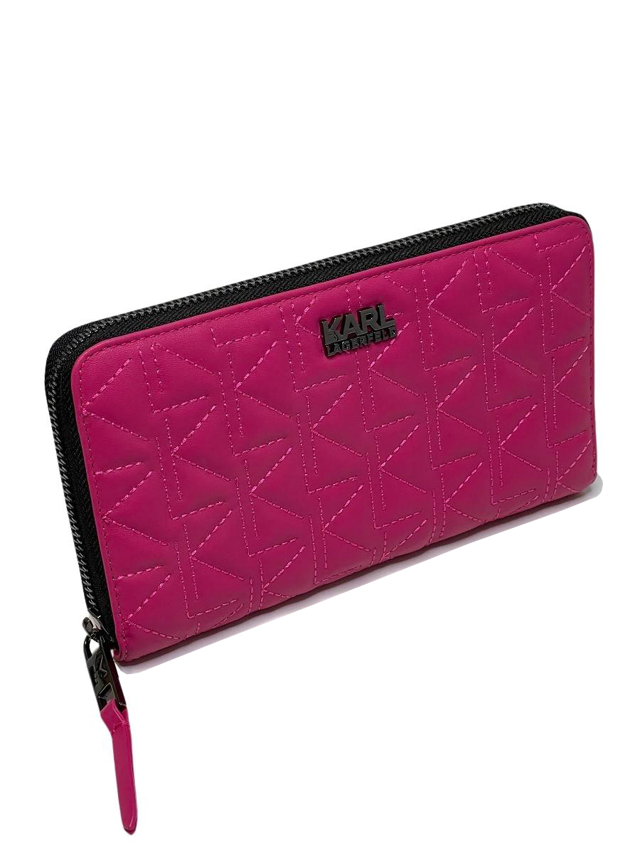 Dámska peňaženka KARL LAGERFELD K/Kurl Continental Wallet Peony Pink