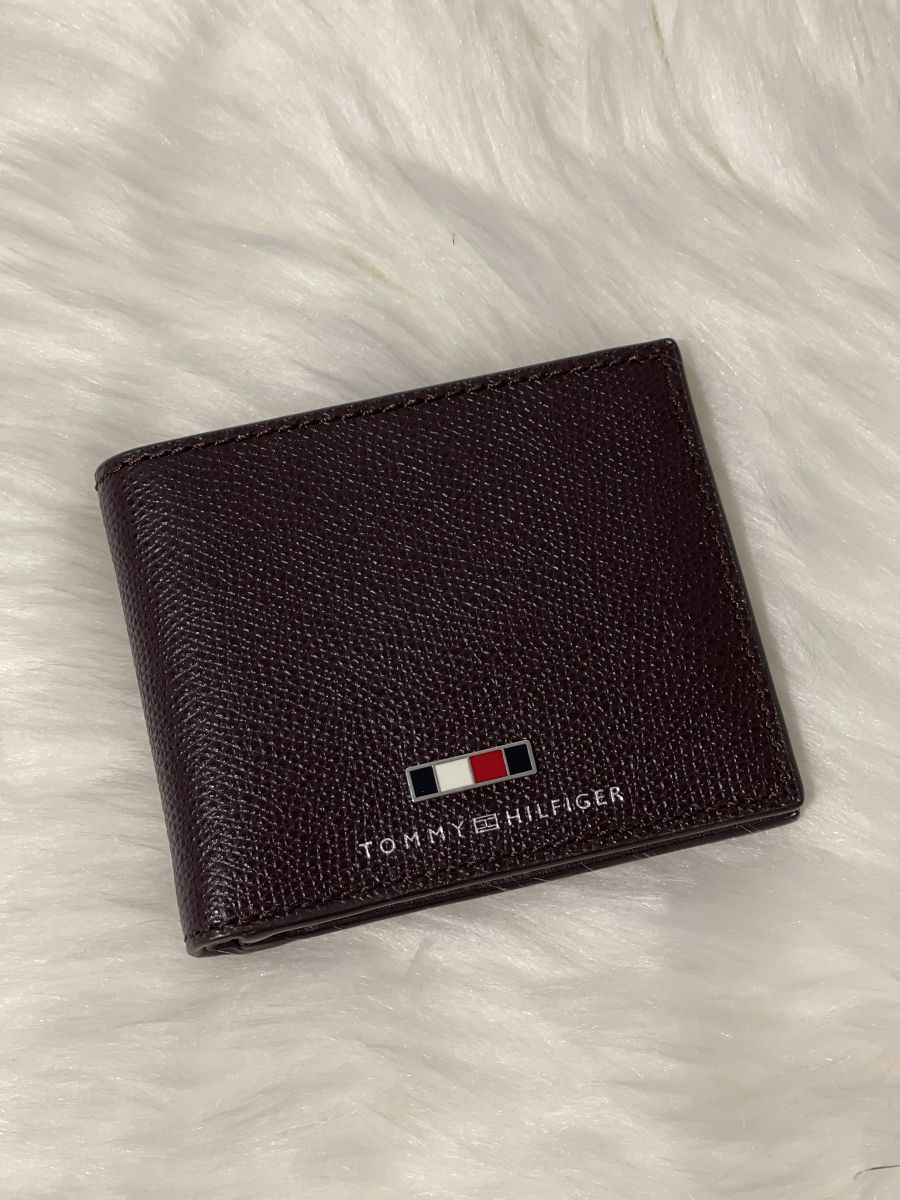 Pánska peňaženka TOMMY HILFIGER Business Mini CC Wallet Leather Brown